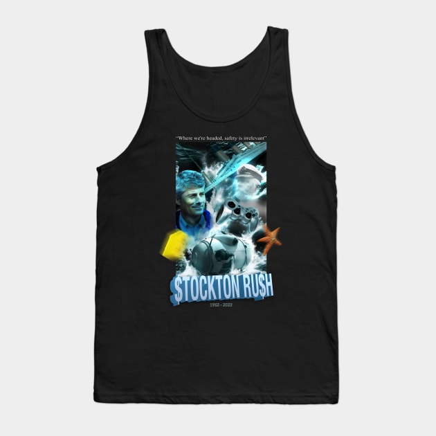 $TOCKTON RU$H Tank Top by Ongezell shop